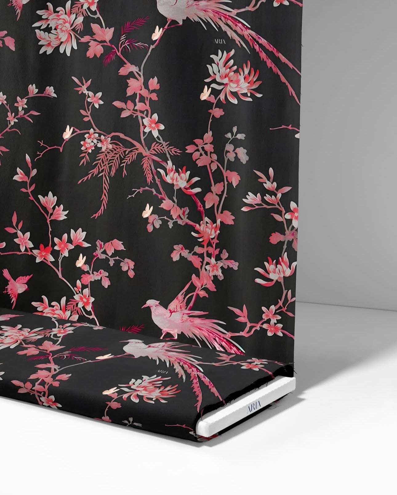 Toile De Jouy (Pink-Black)