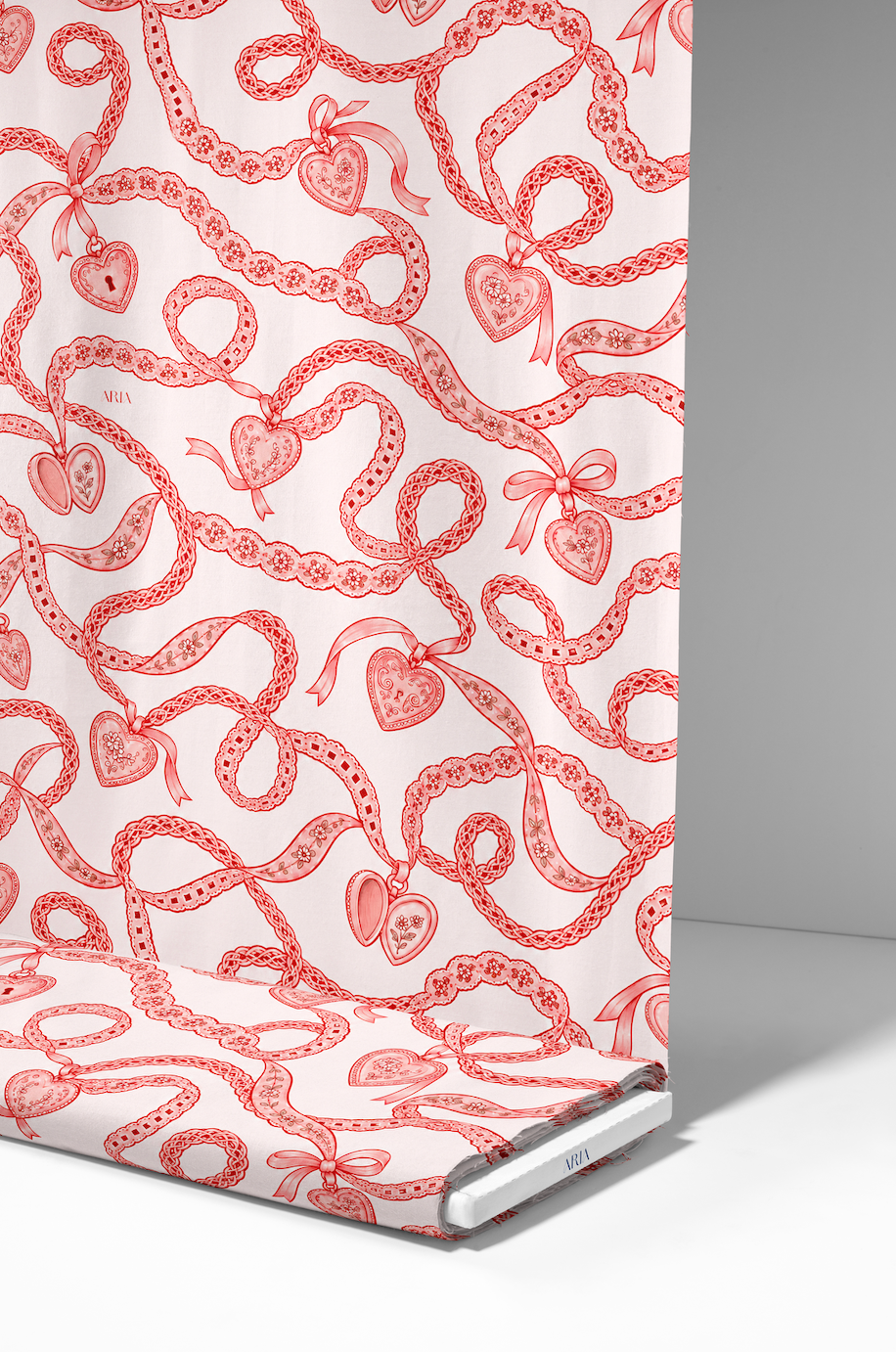 Lock & Lace (White-Pink)
