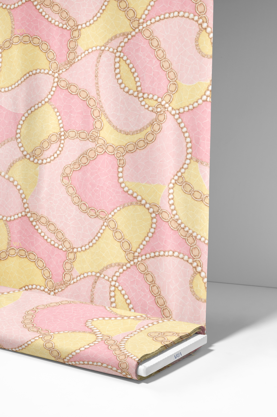 Pearl Tides (Butter-Yellow & Pink)
